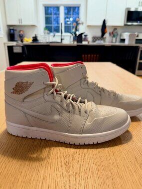 Size 8 - Air Jordan 1 Nouveau High Medium Beige